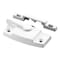 Prime-Line Window Sash Lock, Metal, Fits Silverline Windows, White, 2-1/16 in. Hole Centers 1 Pair F 2893 - alternate 1